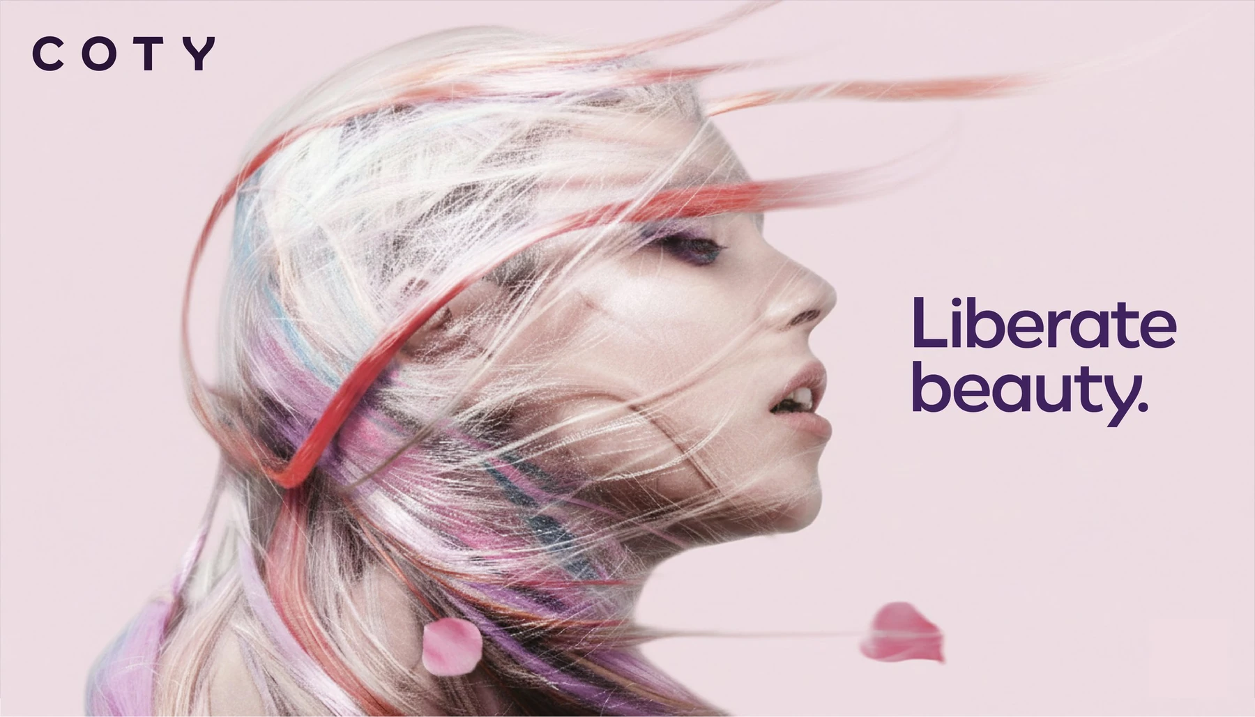 Coty liberating beauty campaign